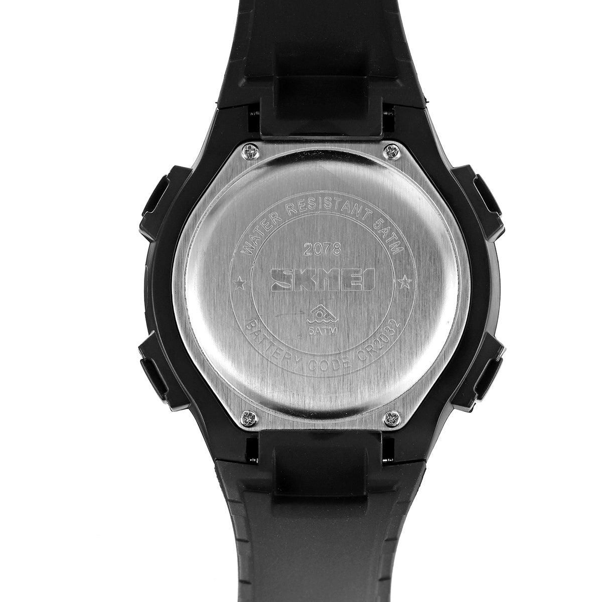2078 Skmei Reloj para Hombre Pulsera de Caucho Digital