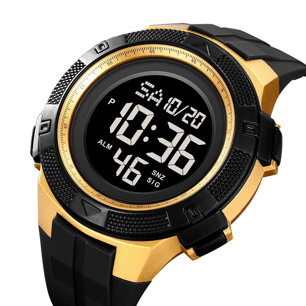 2078 Skmei Reloj para Hombre Pulsera de Caucho Digital