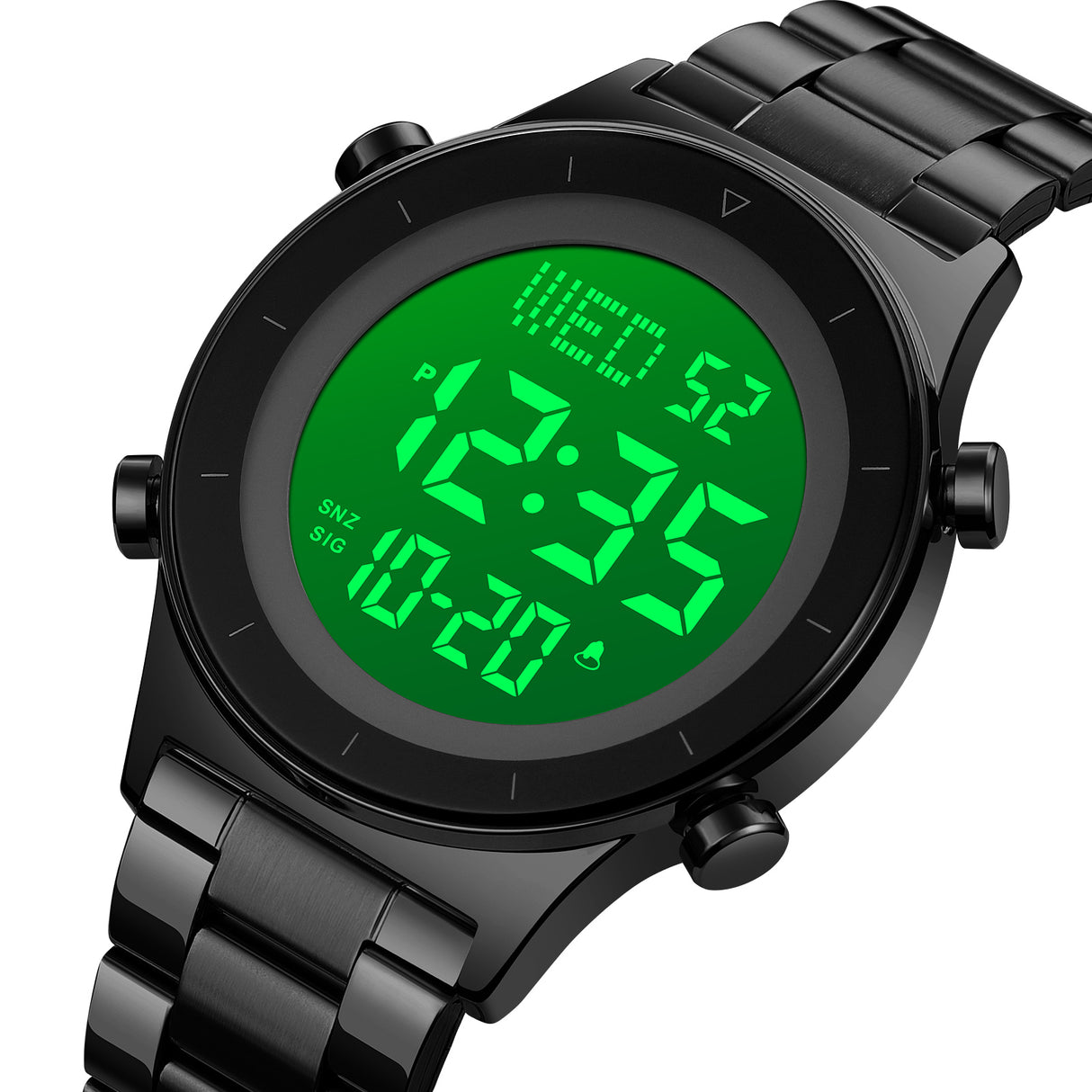 2079S Skmei Reloj para Hombre Pulsera de Metal Digital
