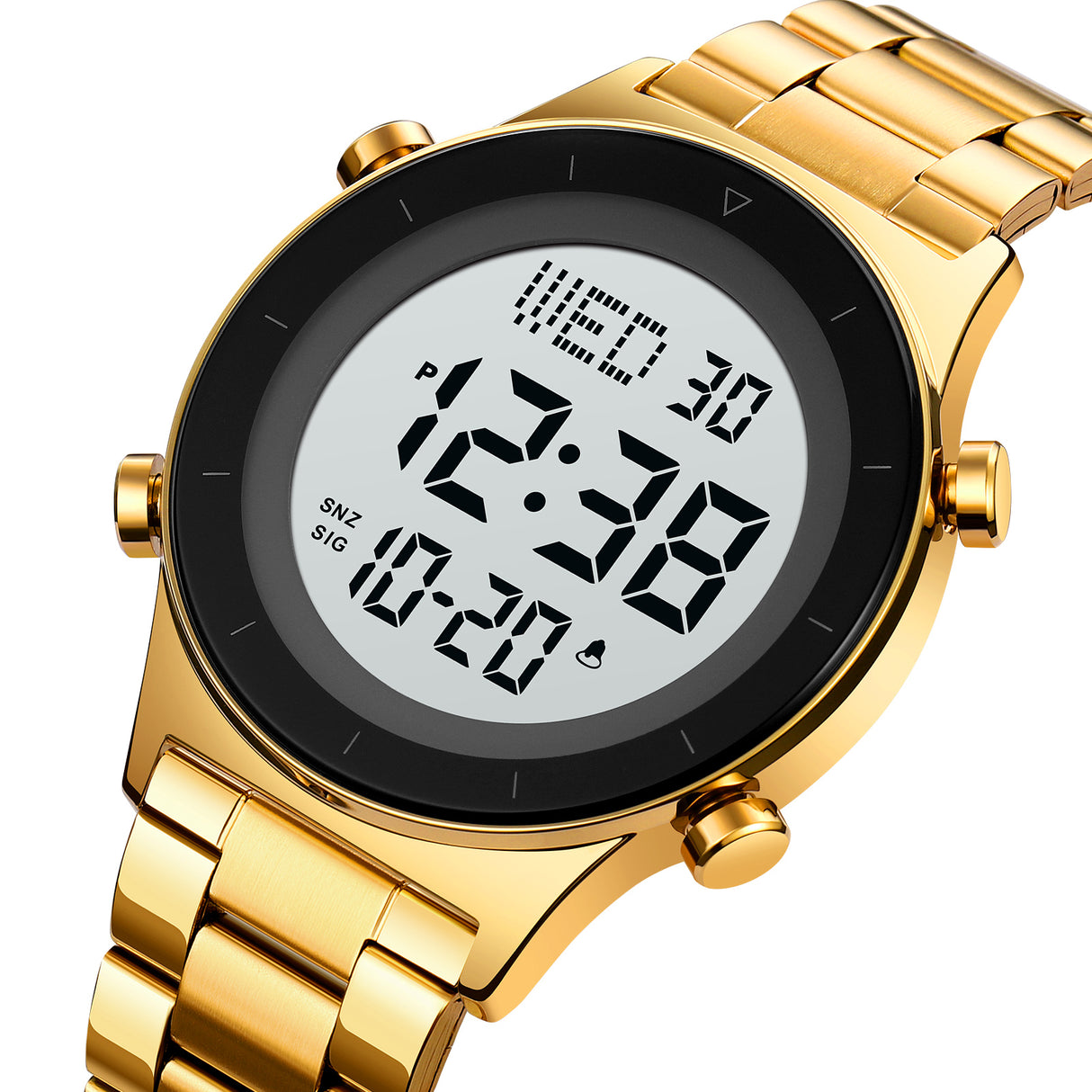 2079S Skmei Reloj para Hombre Pulsera de Metal Digital