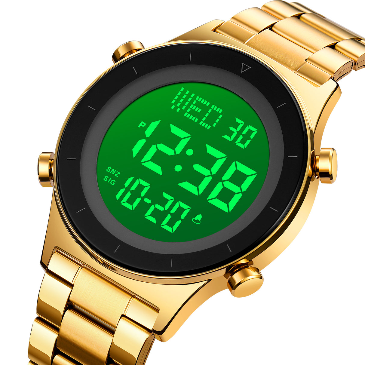 2079S Skmei Reloj para Hombre Pulsera de Metal Digital