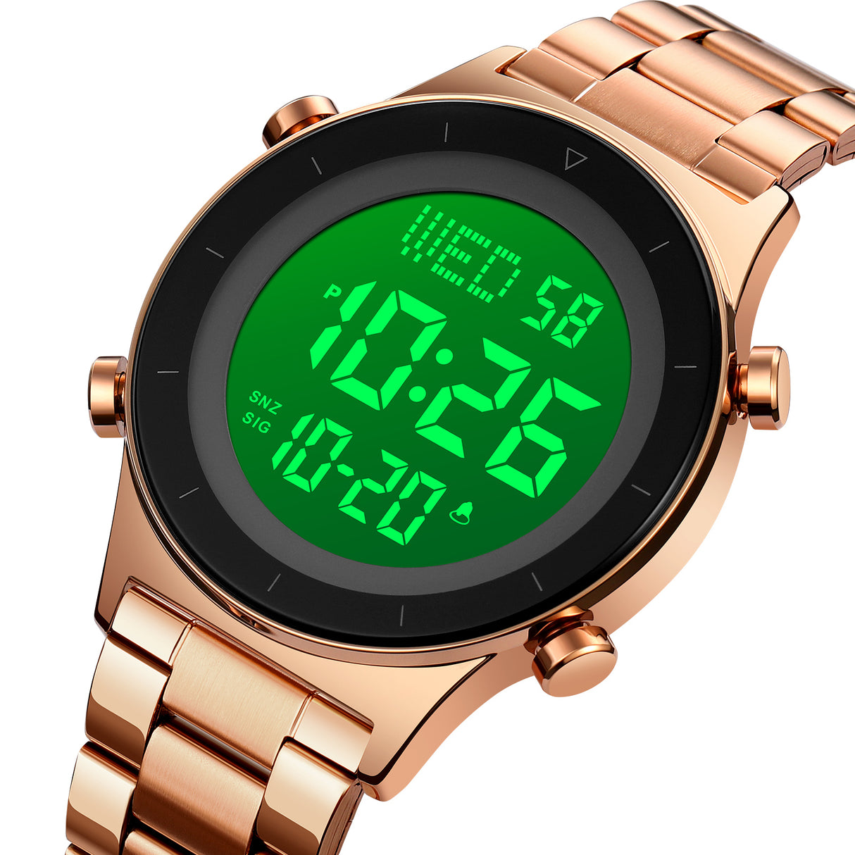 2079S Skmei Reloj para Hombre Pulsera de Metal Digital