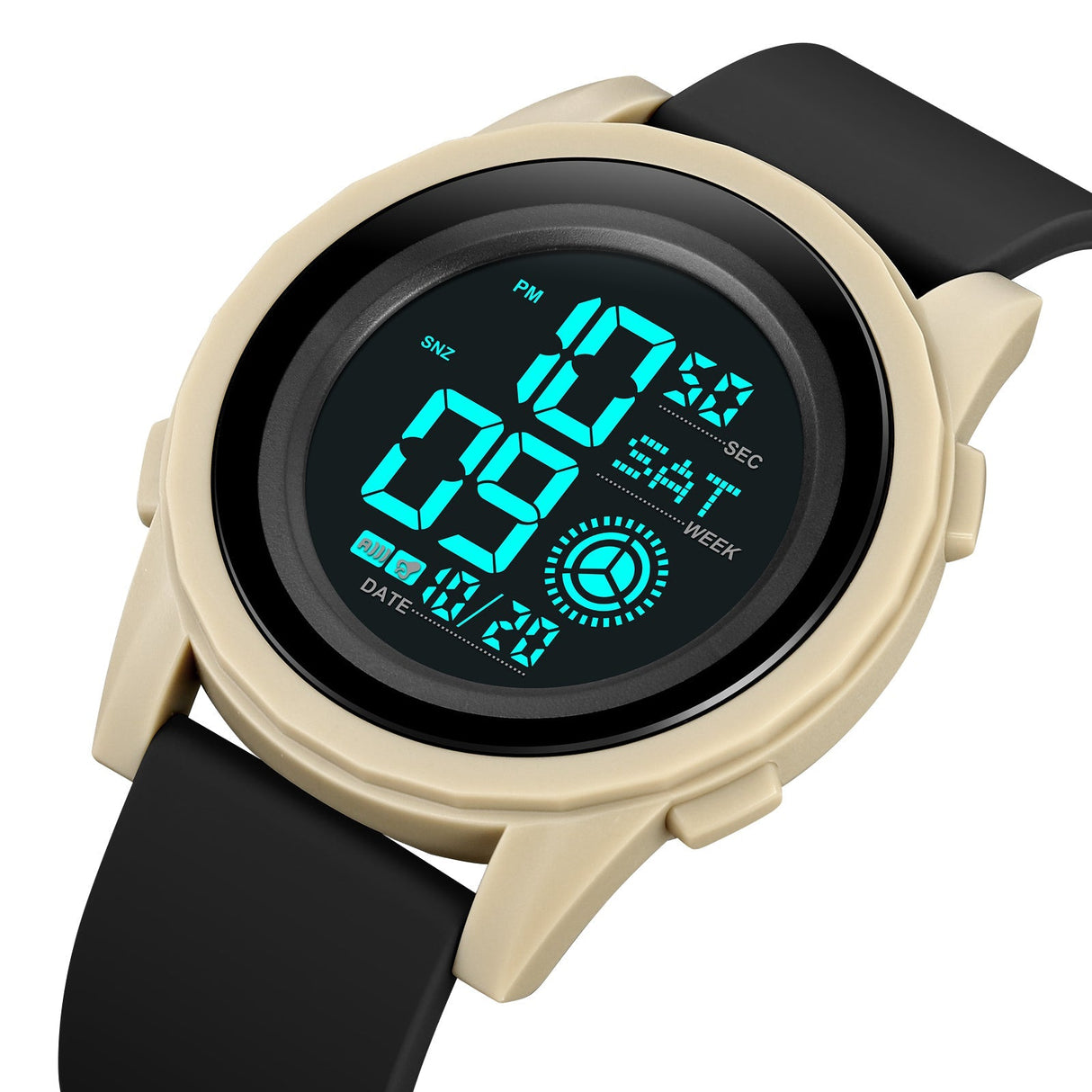 2082 Reloj Skmei Digital Pulsera de Goma para Hombre