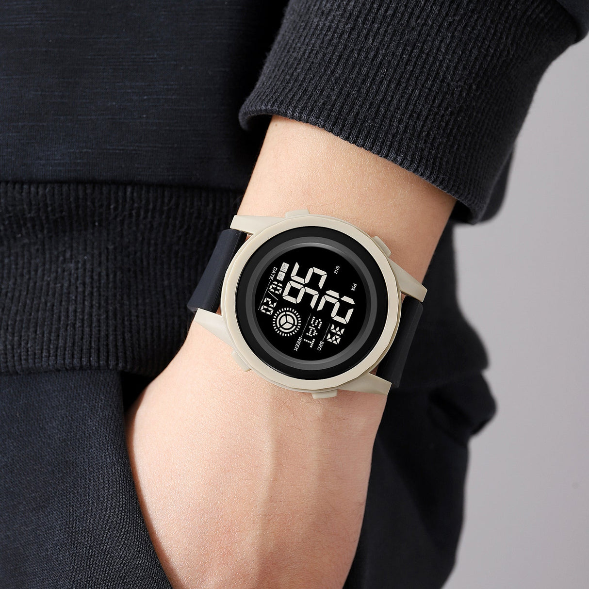 2082 Reloj Skmei Digital Pulsera de Goma para Hombre