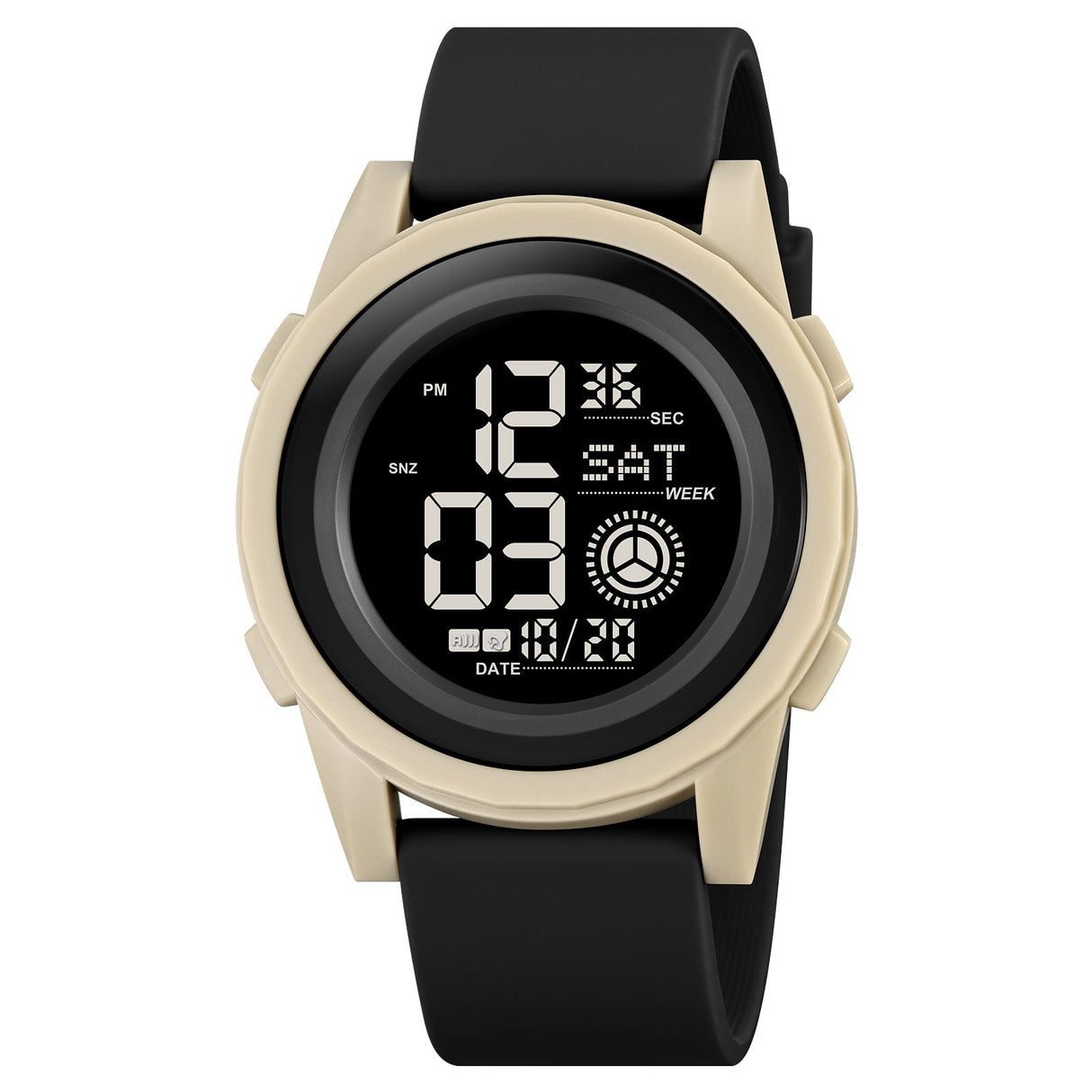2082 Reloj Skmei Digital Pulsera de Goma para Hombre