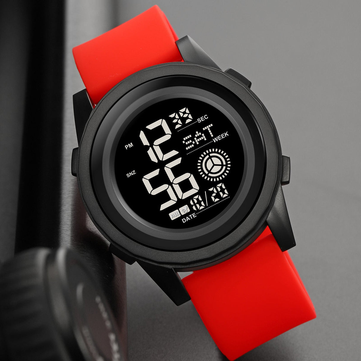 2082 Reloj Skmei Digital Pulsera de Goma para Hombre