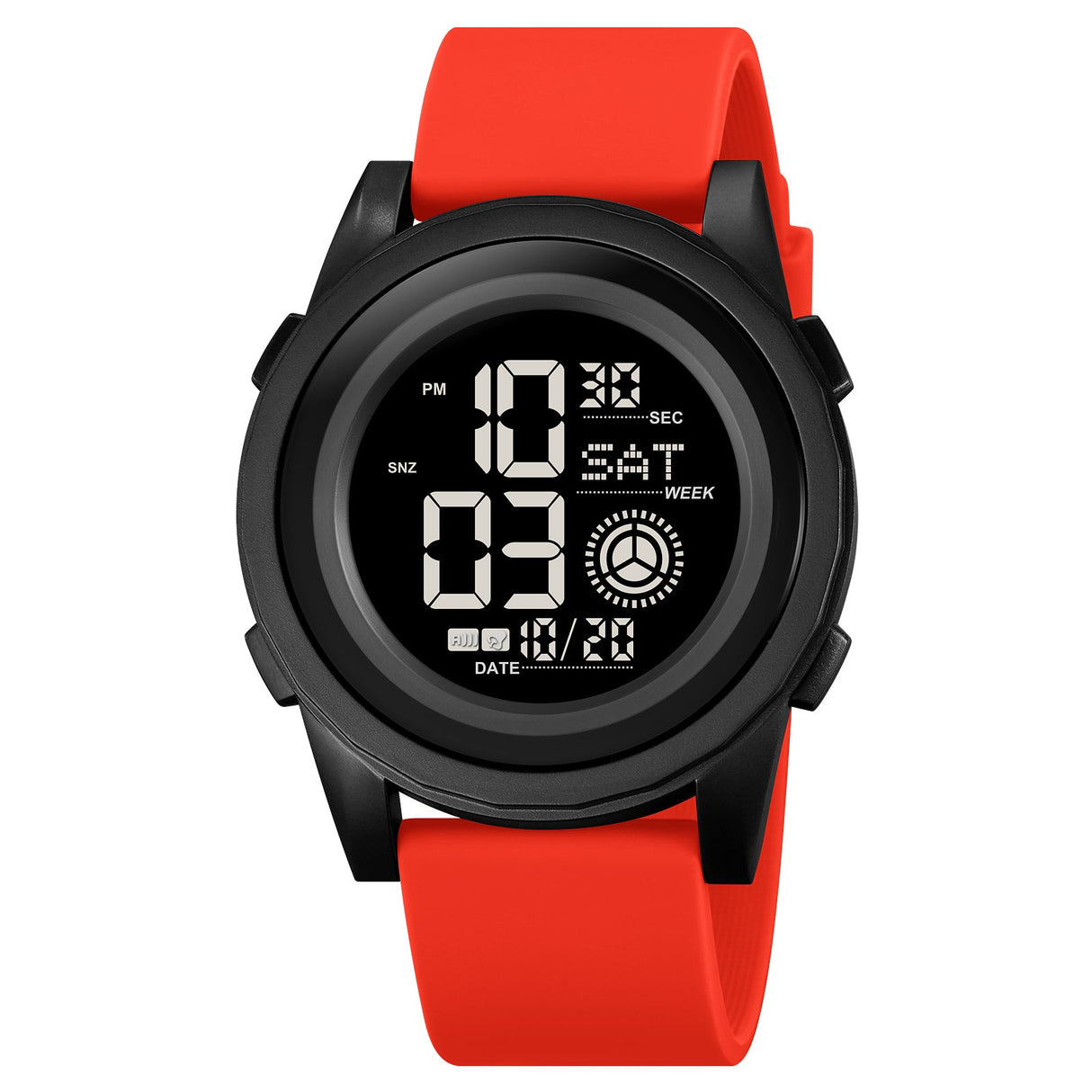 2082 Reloj Skmei Digital Pulsera de Goma para Hombre