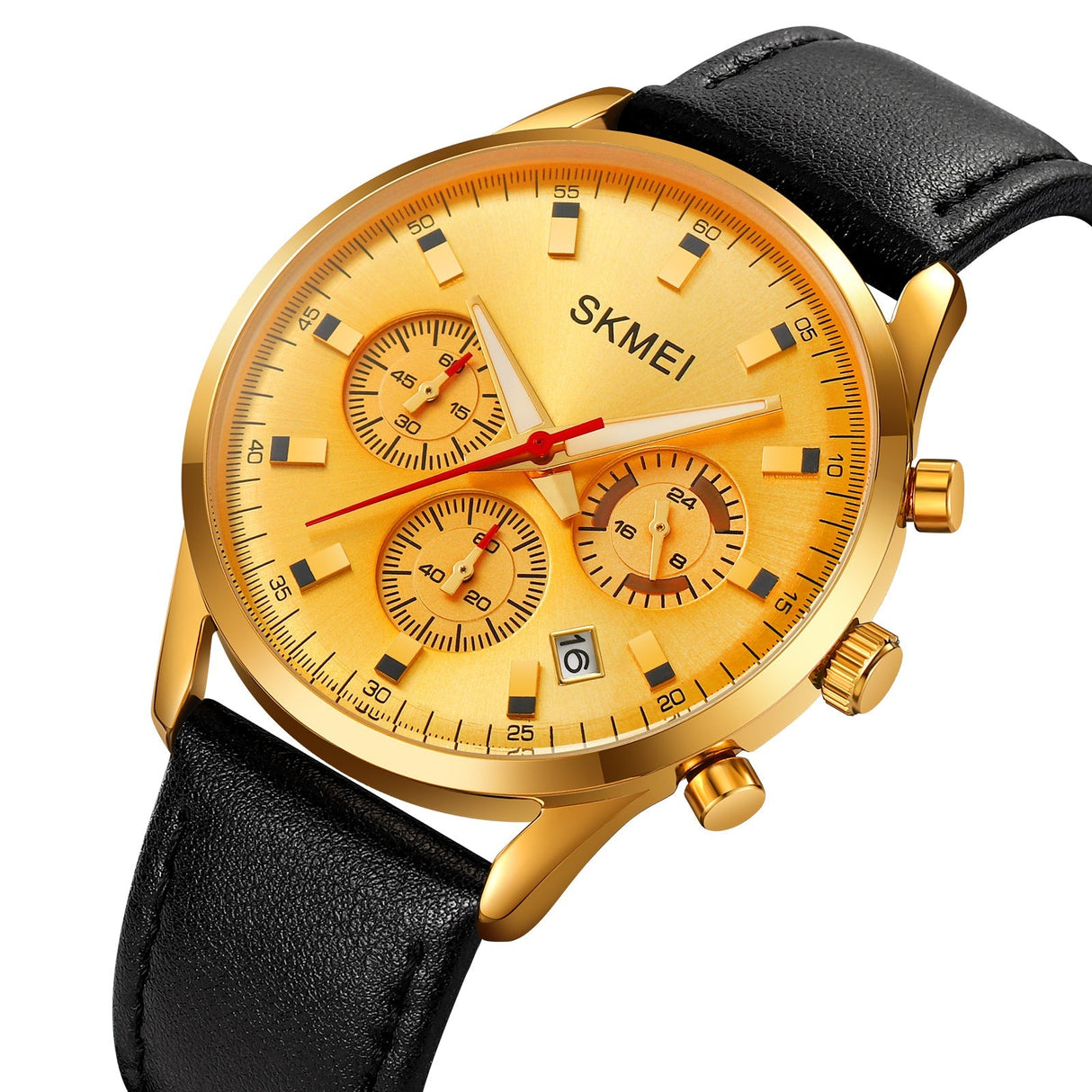 2083 Skmei Reloj para Hombre Pulsera de Cuero Análogo