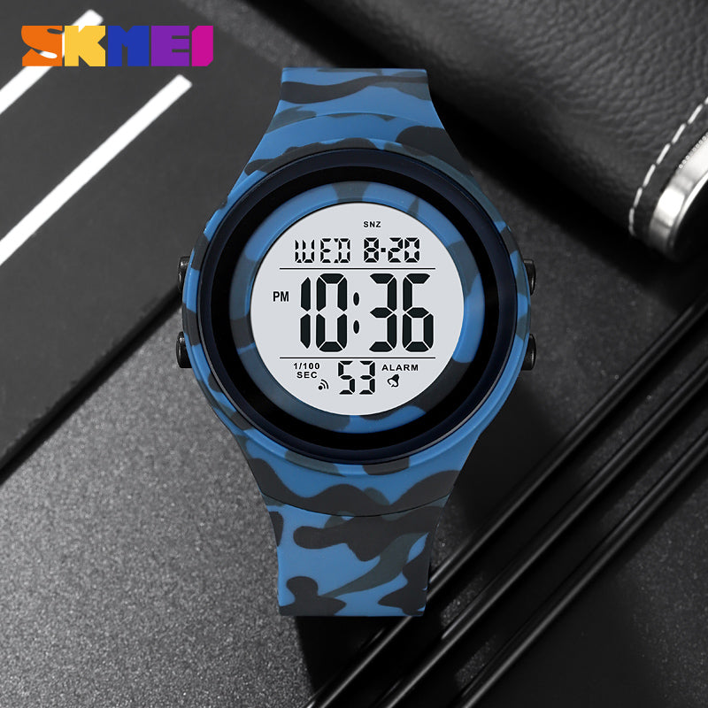 2093 Skmei Reloj para Hombre Pulsera de Caucho Digital