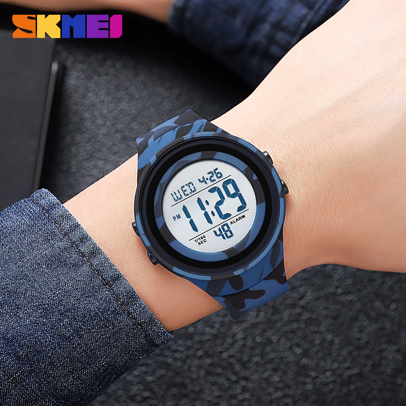 2093 Skmei Reloj para Hombre Pulsera de Caucho Digital
