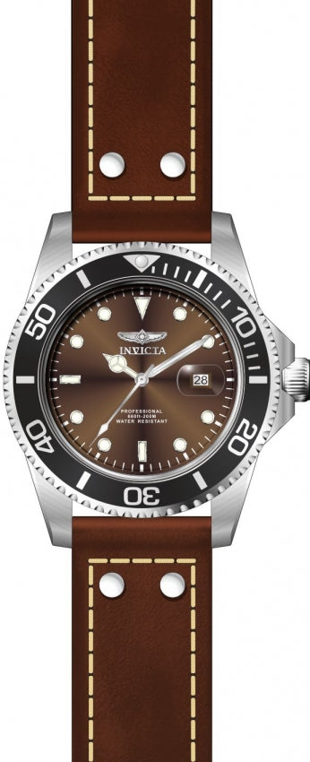 Reloj Invicta Pro Diver de hombre banda de piel 43 mm