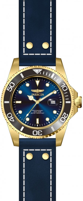Reloj Invicta Pro Diver de hombre banda de piel 43 mm