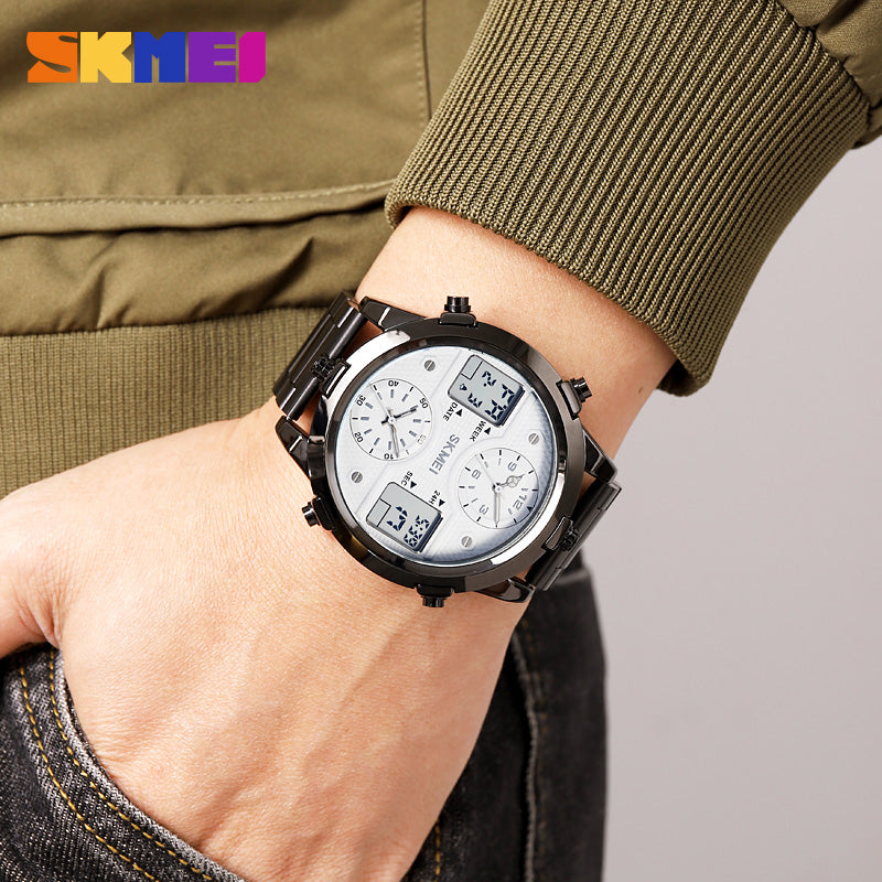 2212 Reloj Skmei para caballero pulsera de metal