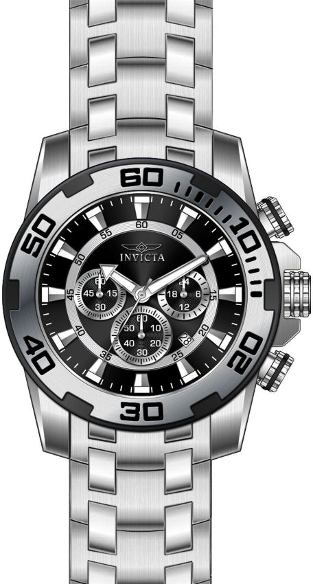 Reloj Invicta Pro Diver Scuba de hombre correa de metal 50 mm