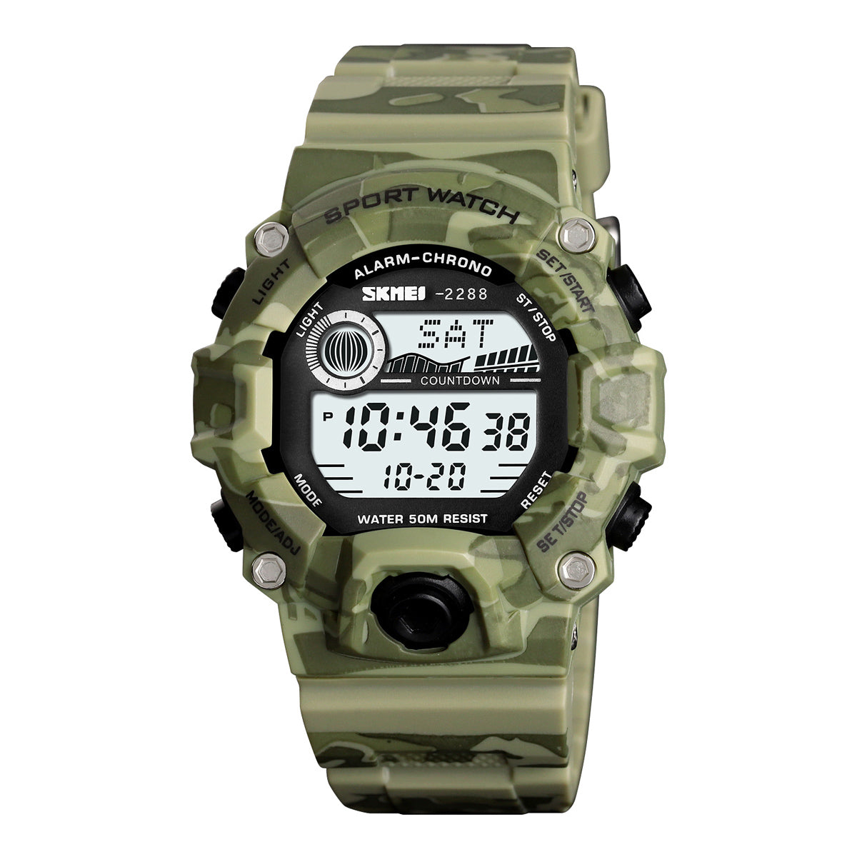 2288 Reloj Skmei infantil pulsera de caucho digital