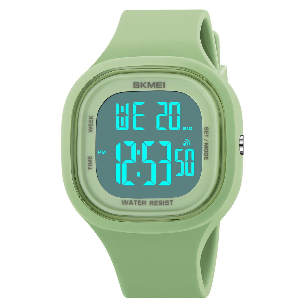 2290 Reloj Skmei para mujer pulsera de caucho