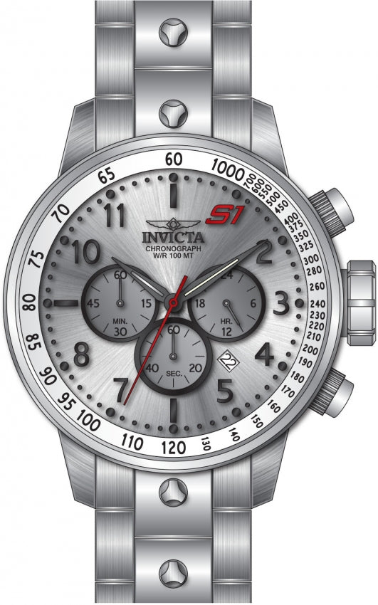 Reloj Invicta S1 Rally Zager de hombre pulsera de metal