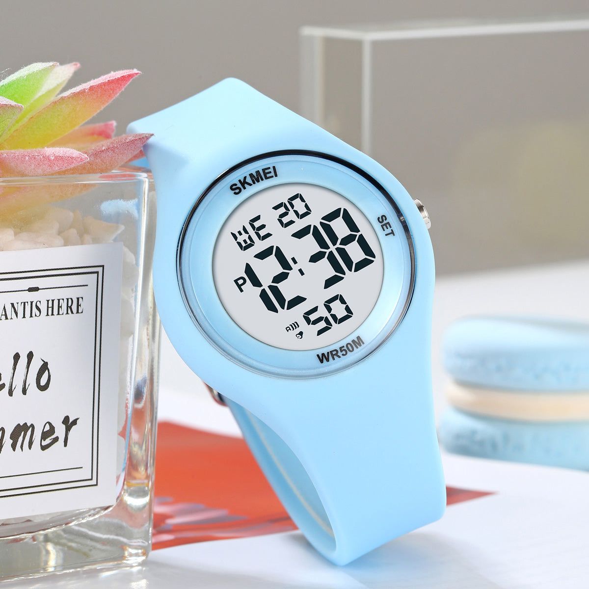 2317 Reloj Skmei para niños pulsera de resina