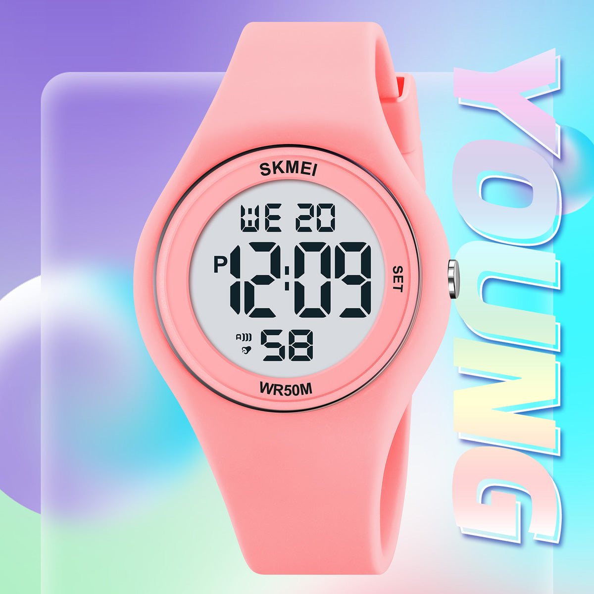 2317 Reloj Skmei para niños pulsera de resina