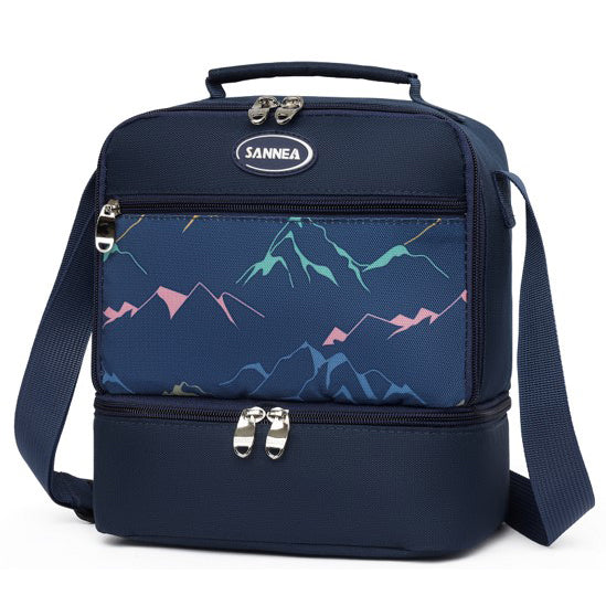 Lonchera térmica Sanne 24057 con varios compartimientos 8 litros