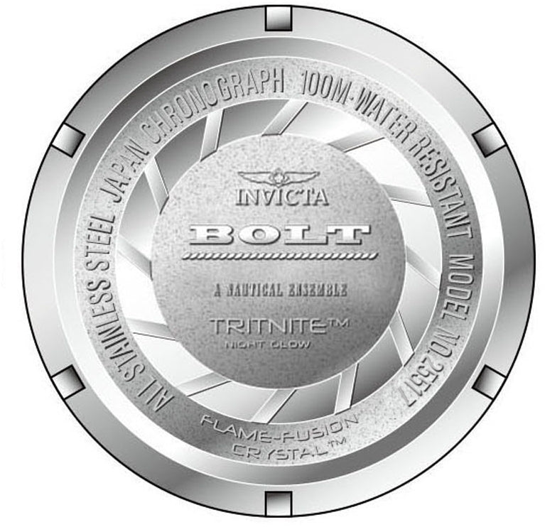 Reloj invicta para caballero pulsera de metal 52 mm