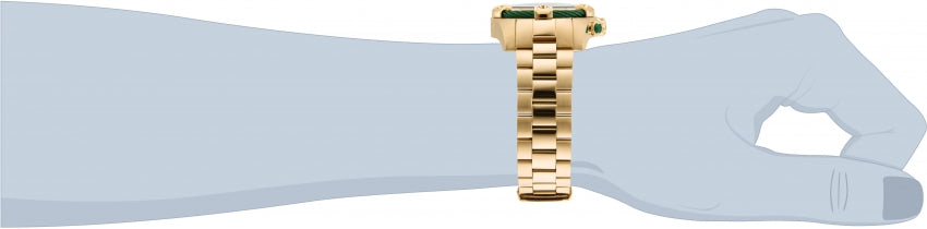 Reloj invicta para caballero pulsera de metal 52 mm