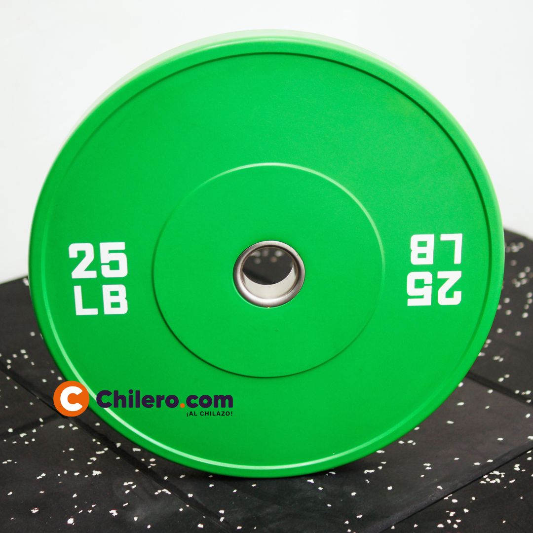 Disco Olímpico Bumper plates de Color BMP