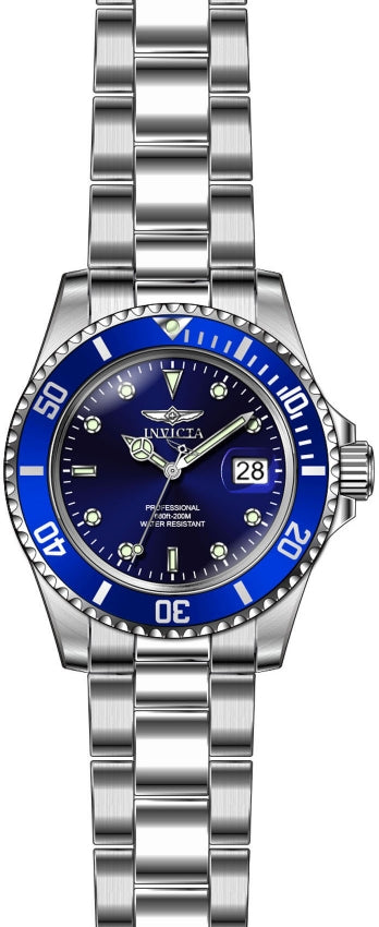 Reloj Invicta Pro Diver para caballero pulsera de metal 40 mm