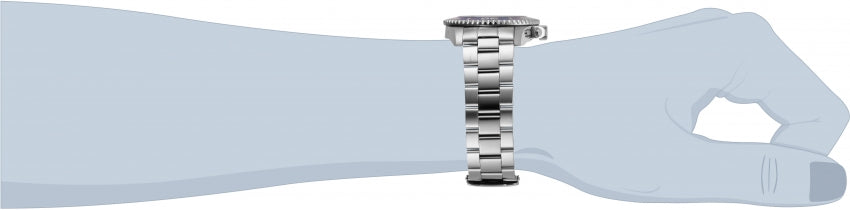 Reloj Pro Diver de caballero pulsera de metal 43mm