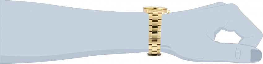 Invicta Pro Diver reloj de hombre banda de metal 43 mm