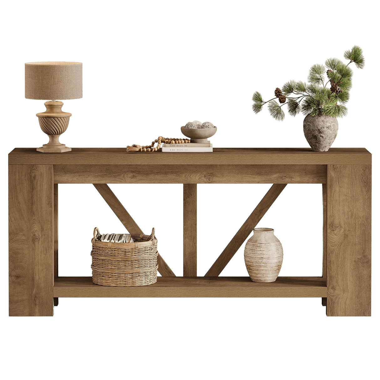 HOGA-F2212X Mesa de pared Tribesigns de madera