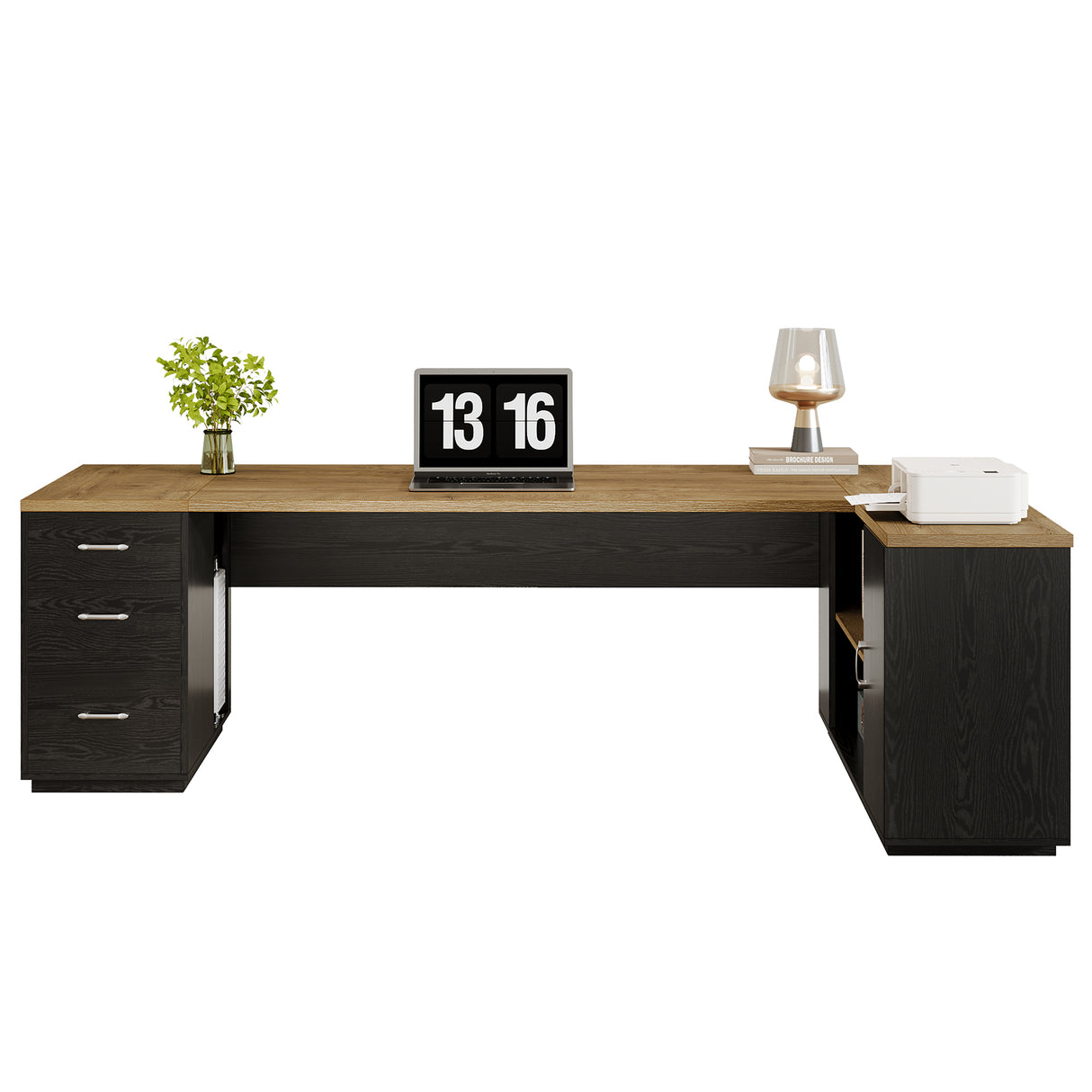 HOGA-HL0364 Escritorio Ejecutivo Tribesigns de madera