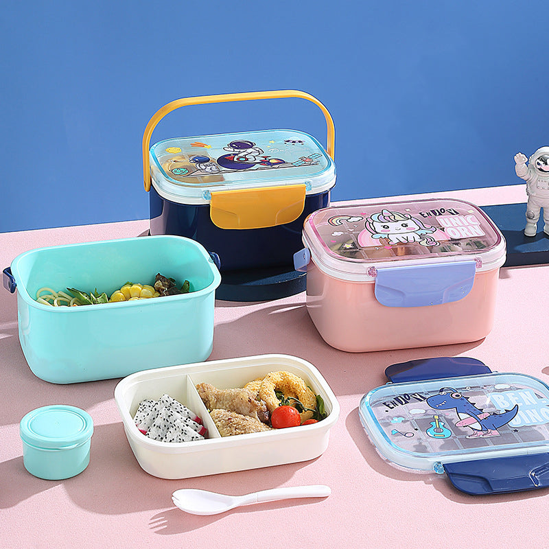 DM-LX2572 Lonchera de dos niveles con agarre