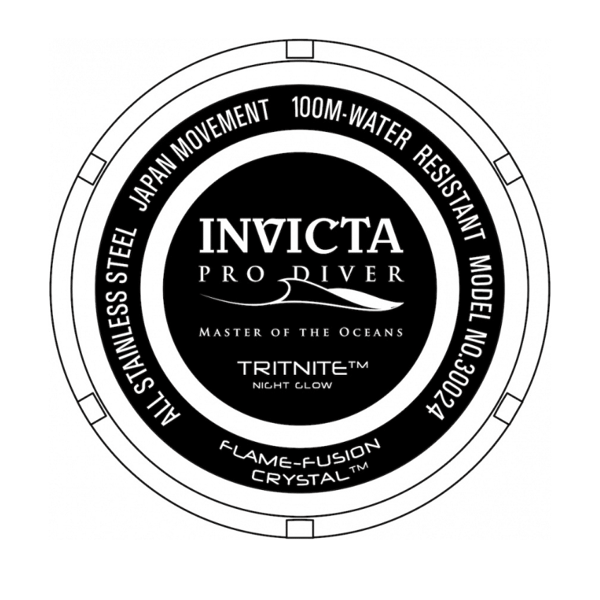 Reloj Invicta Aviator para caballero pulsera de metal 45mm