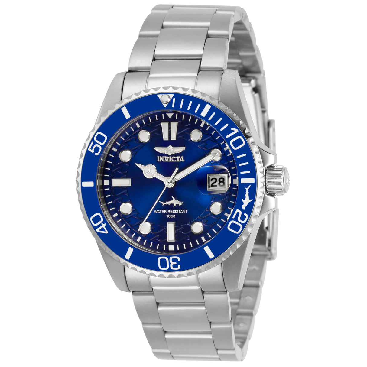 Reloj Invicta Pro Diver para dama pulsera de metal 38 mm