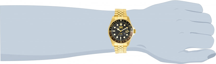 Reloj Invicta Pro Diver de caballero pulsera de metal 43 mm