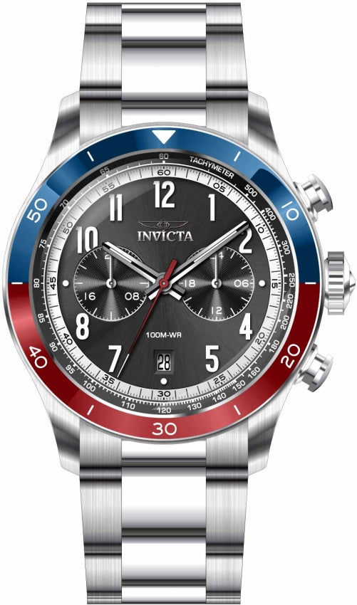 Reloj Invicta Speedway de caballero pulsera de metal 46 mm