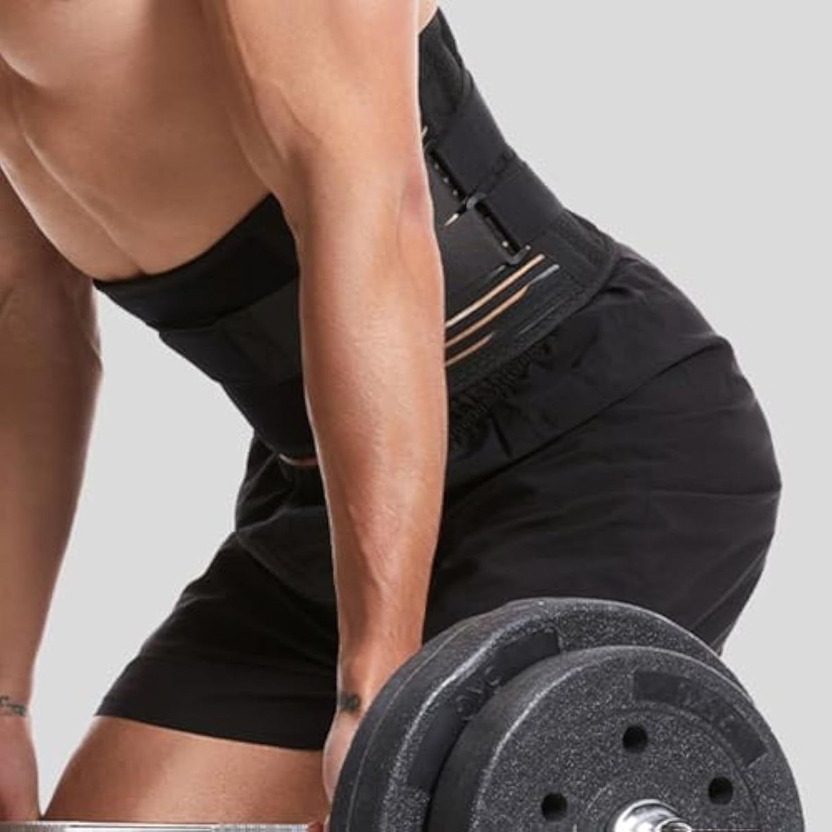 #35-00019 Cinturón térmico con transpiración ajustable color negro