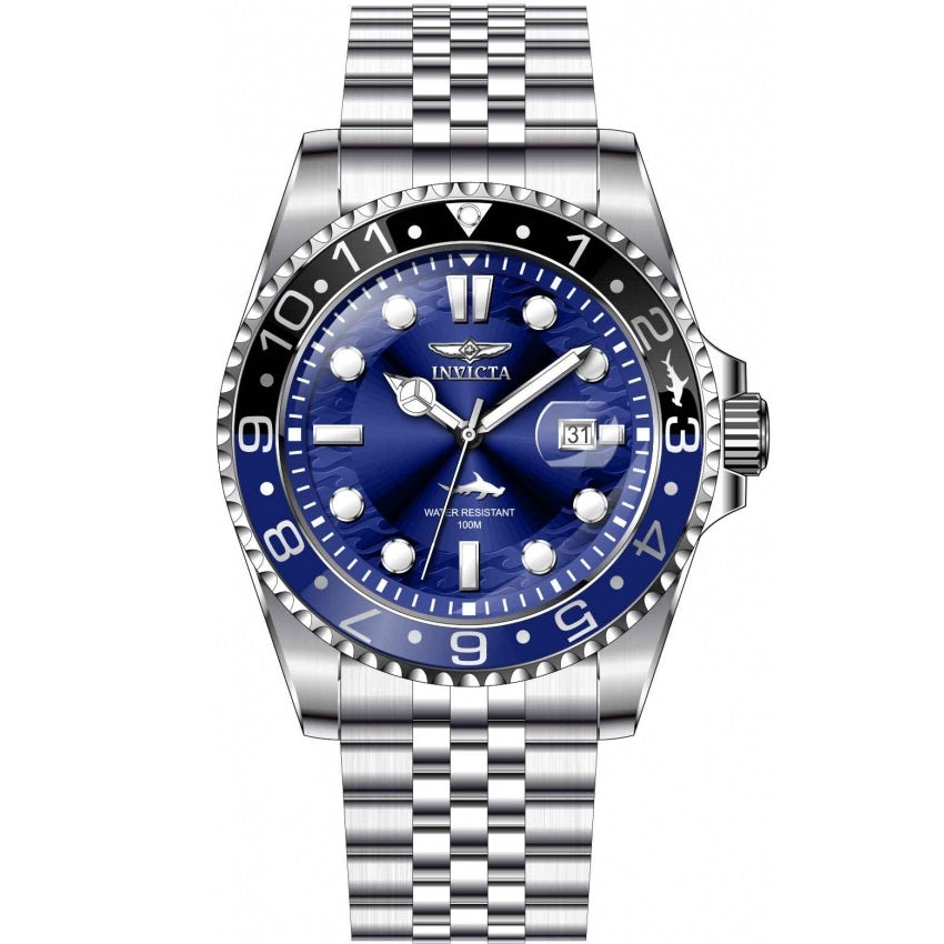 Reloj Invicta Pro Diver de caballero pulsera de metal 43 mm