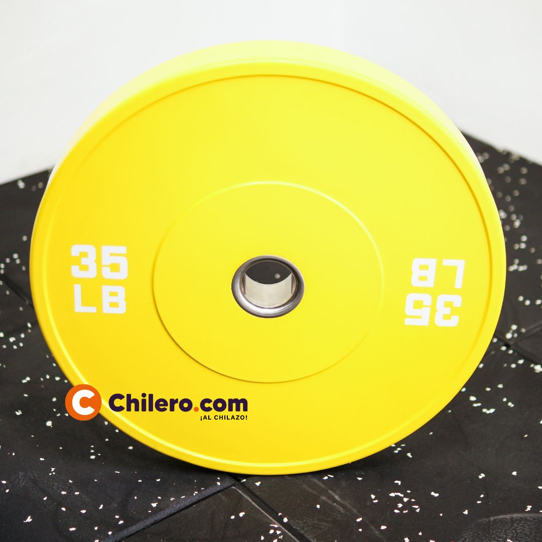 Disco Olímpico Bumper plates de Color BMP