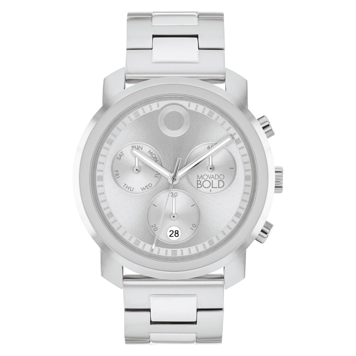 3601040 Reloj Movado Bold de hombre pulsera de metal 44 mm