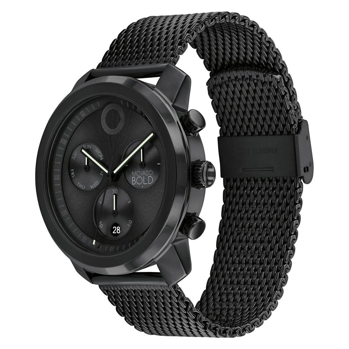 3601047 Reloj Movado Bold de hombre pulsera mesh 44 mm