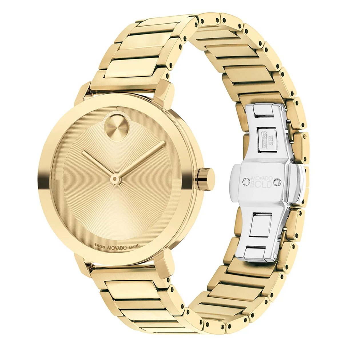 3601104 Reloj Movado Bold de dama pulsera de metal 34 mm