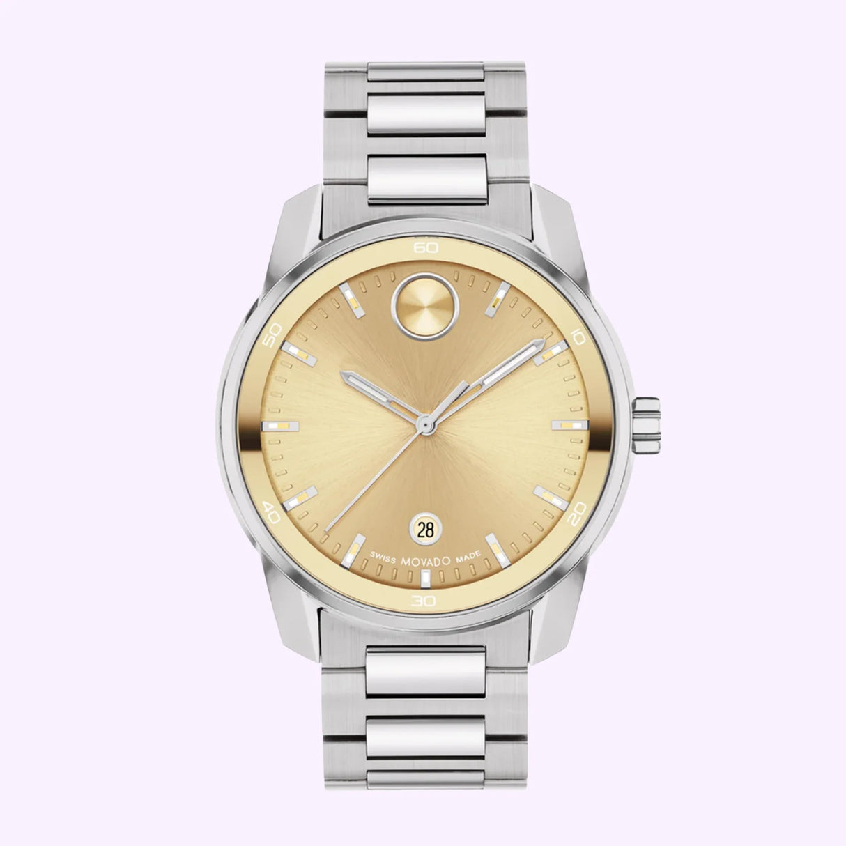 3601203 Reloj Movado bolda de hombre pulsera de metal