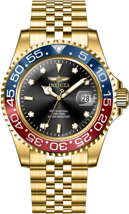 Reloj Invicta Pro Diver para caballero correa de acero inoxidable 40 mm