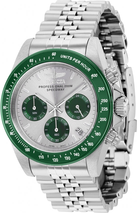 Reloj Invicta Speedway de hombre pulsera de acero inoxidable 40 mm