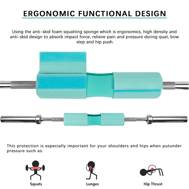 37-0006 Protector acolchado para barra olímpica