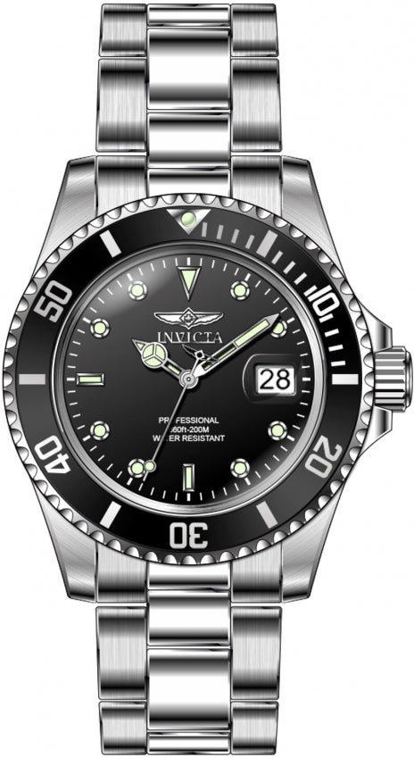 Reloj Invicta Pro Diver para caballero pulsera de metal 40 mm