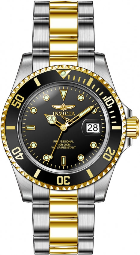 Reloj Invicta Pro Diver para caballero pulsera de metal 40 mm