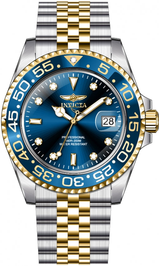 Invicta Pro Diver para dama pulsera de acero inoxidable 38 mm
